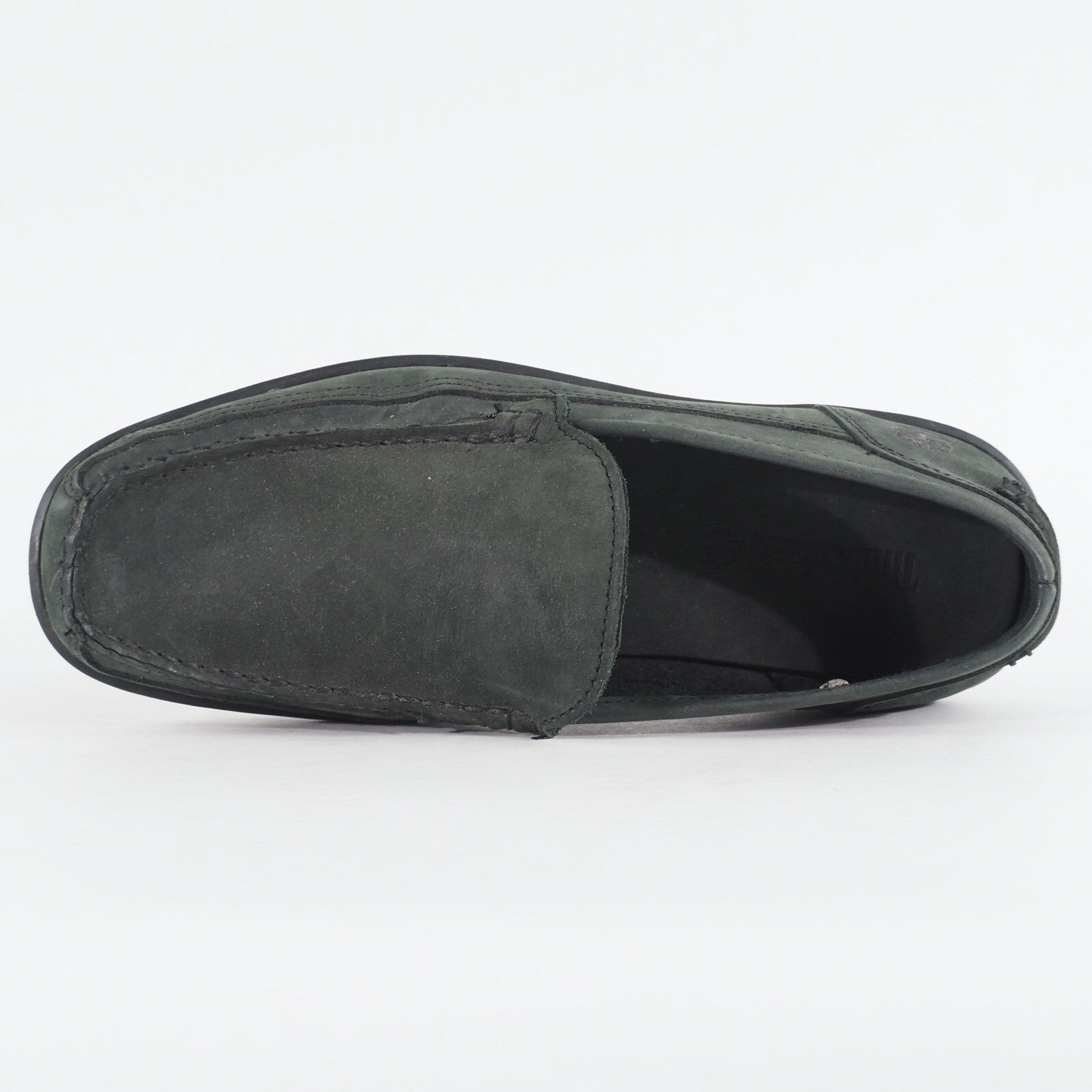 Mens Timberland Odelay A13JA Midnight Green Nubuck Slip On Casual Loafer Shoes