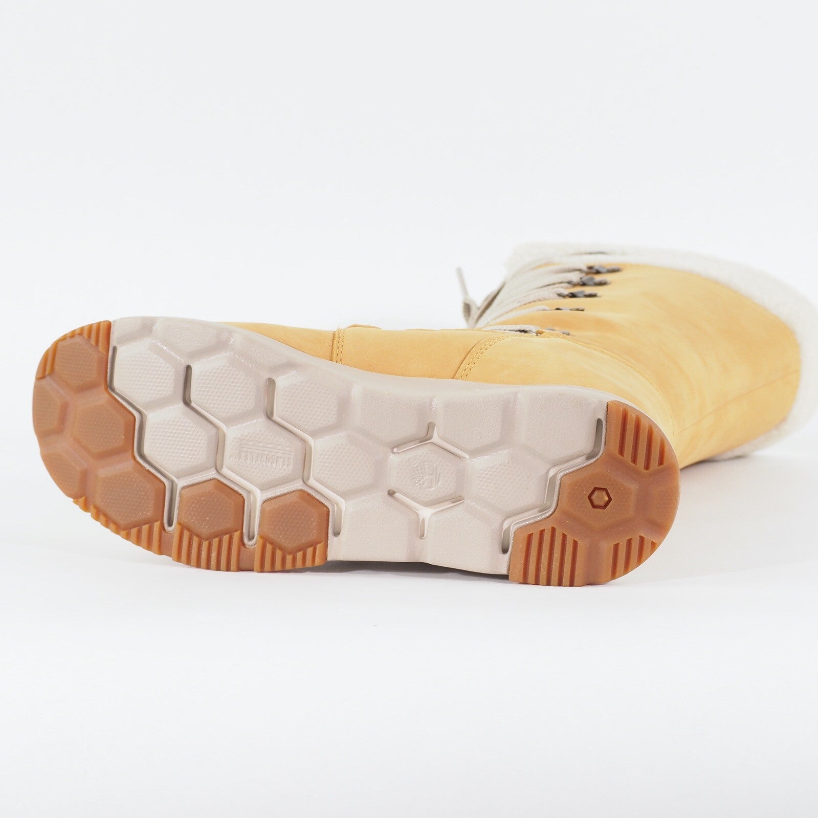 Womens Timberland Mabel Town Waterproof A1ZRU Wheat Leather Tall Snow Boots