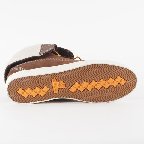 Womens Timberland Glastenbury 8646A Brown Lace Up Leather Walking Folding Boots