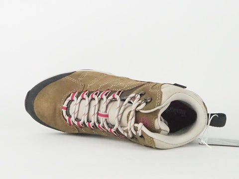 Timberland Ilton Mid 7600A Brown Leather Lace Up Hiker Walking Hiking Boots