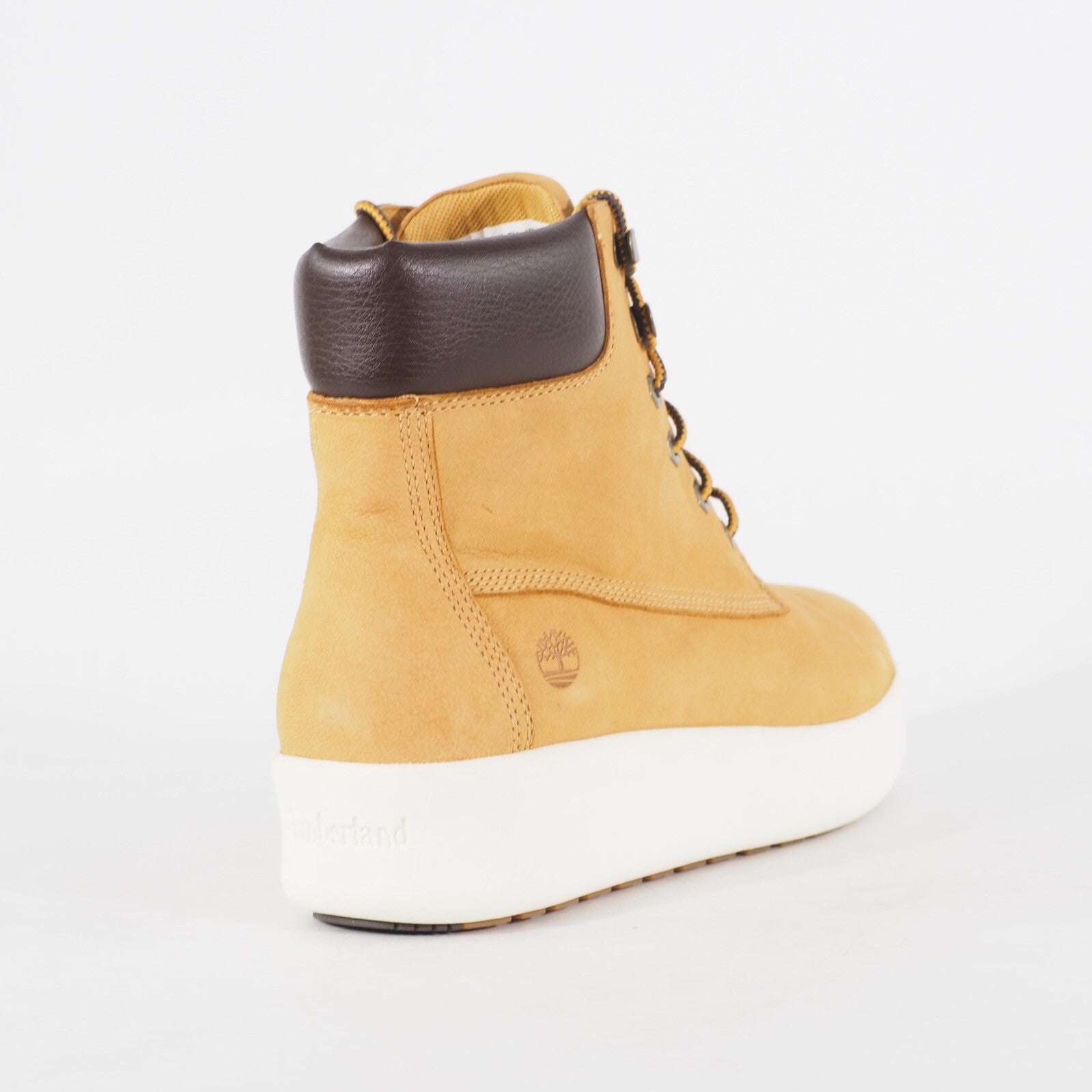 Womens Timberland 6 Inch Ankle Boots A1RXI Wheat Leather Lace Up Walking Boots