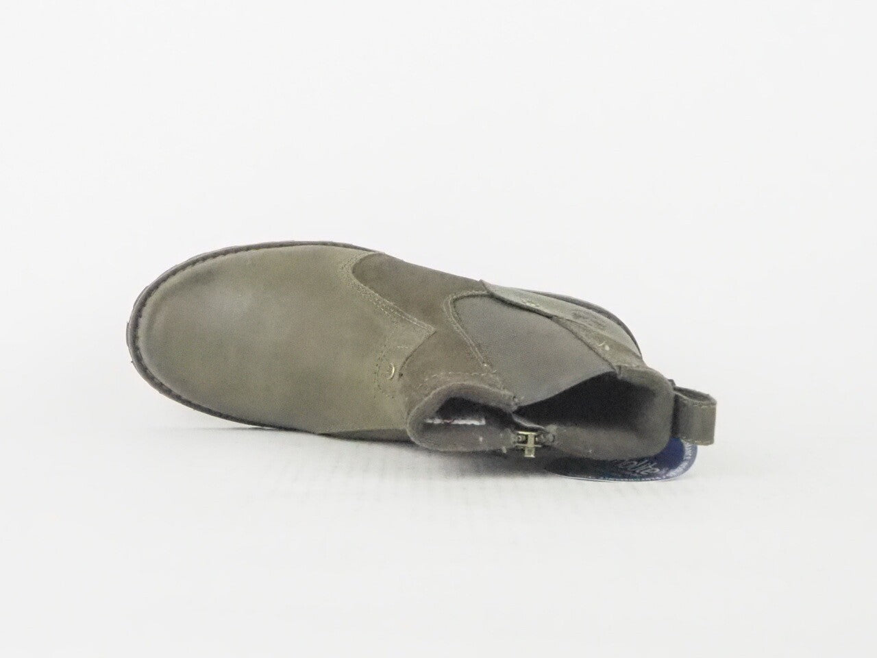 Boys Timberland Classic Chelsea A18HF Brown Leather Side Zip Boots 