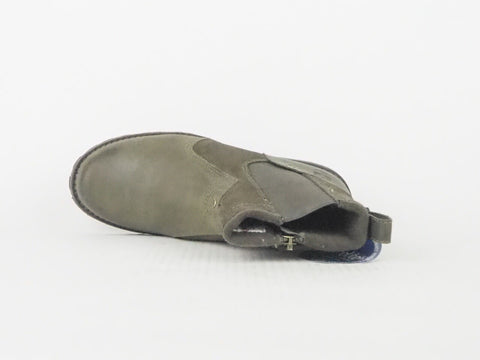 Boys Timberland Classic Chelsea A18HF Brown Leather Side Zip Boots 