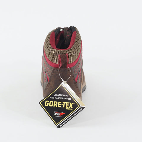 Womens Timberland Norwood Gore Tex Brown Leather Walking Hiking Waterproof Boots