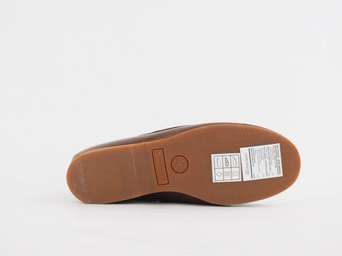 Womens Timberland Classic 7 Eye 18678 Brown Leather Shoes Lace Up Chukka Boots