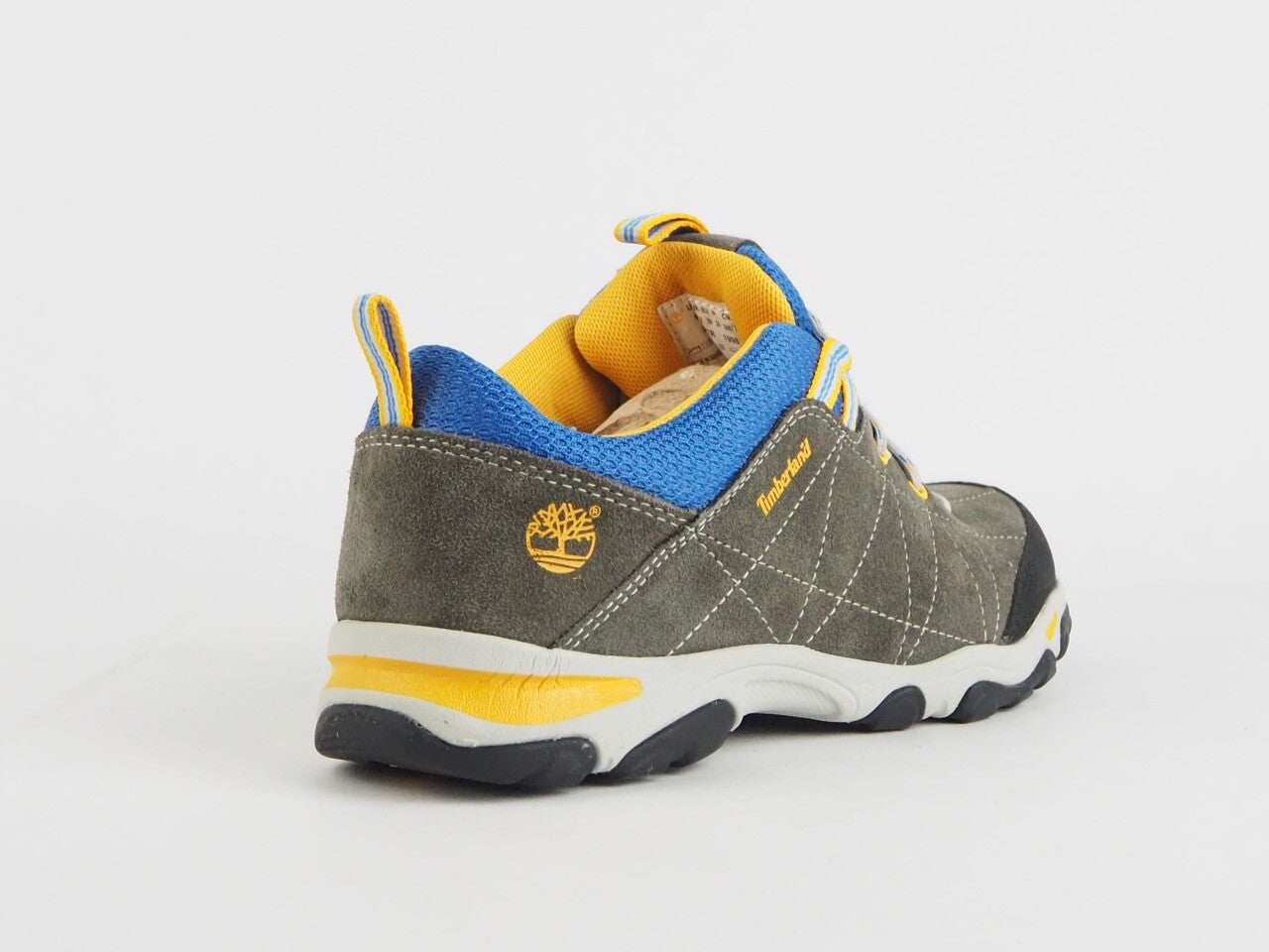 Timberland Rugged Hiker 8097R Grey Blue Leather Lace Up Hiking Walking Shoes