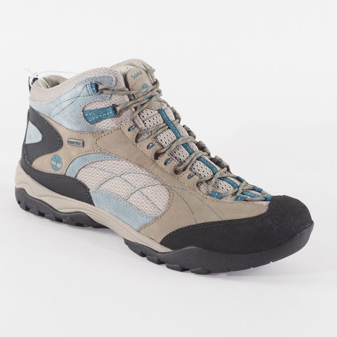 Womens Timberland Earthkeepers 3918R Leather Gore Tex Walking Hiking Grey Boots