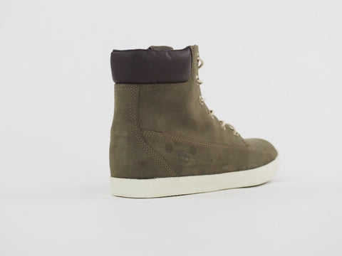 Womens Timberland EK 6 Inch Glastenbury 8057B Dark Olive Leather Chukka Boots