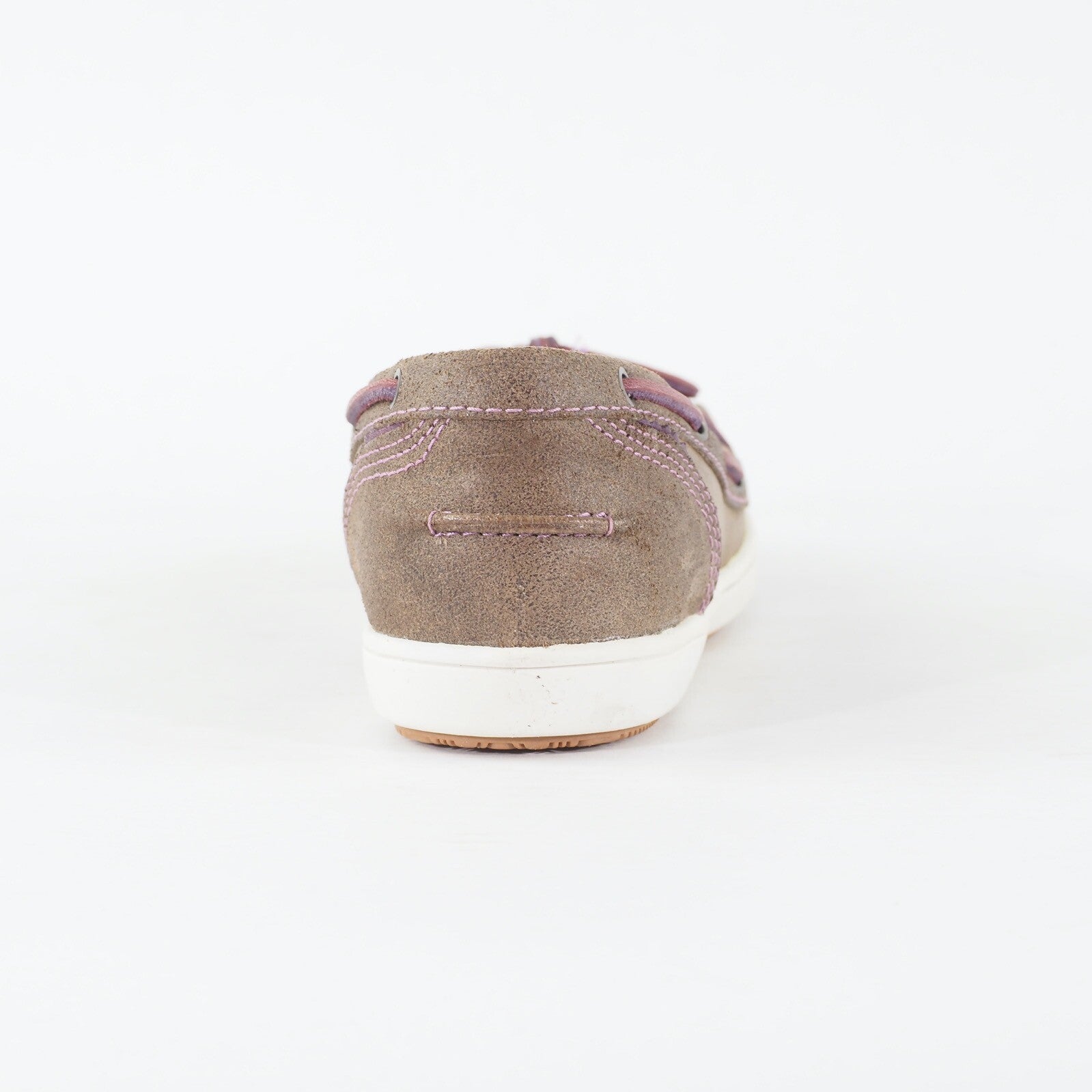 Womens Timberland Castille Ball 69660 Medium Brown Leather Slip On Casual Shoes