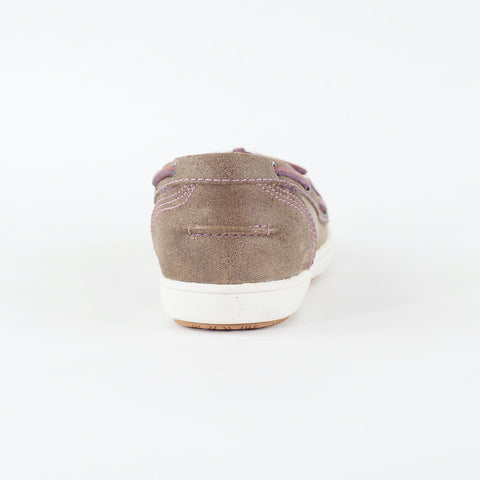 Womens Timberland Castille Ball 69660 Medium Brown Leather Slip On Casual Shoes