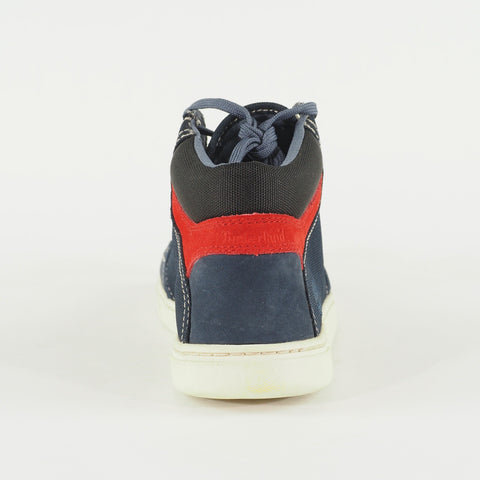 Mens Timberland EK Groveton Hiker 6924A Navy Leather Lace Casual Walking Boots