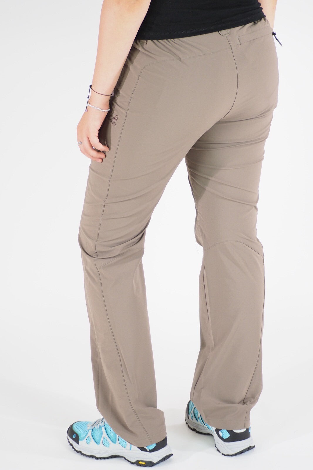 Womens Jack Wolfskin 1500732 Silstone Warm Windproof Stretch Hiking Trousers