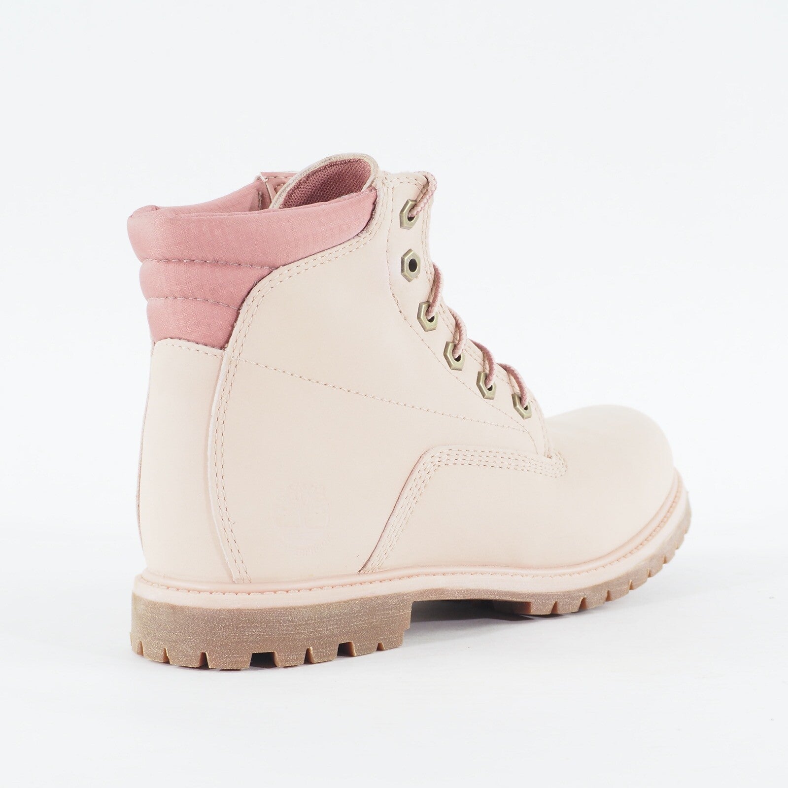 Womens Timberland Waterville 6 Inch A1QT5 Light Pink Leather Waterproof Boots