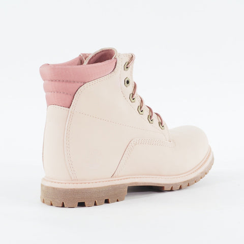 Womens Timberland Waterville 6 Inch A1QT5 Light Pink Leather Waterproof Boots
