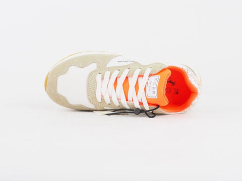 Womens Pepe Jeans Koko Sweet PLS30843 White Beige Lace Up Casual Sports Trainers