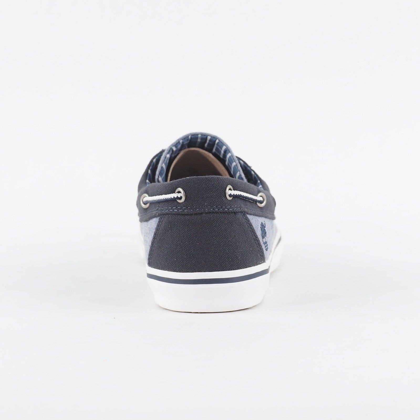 Mens Timberland New Market Ox 6537R Light Navy Canvas Lace Up Casual Boat Shoes