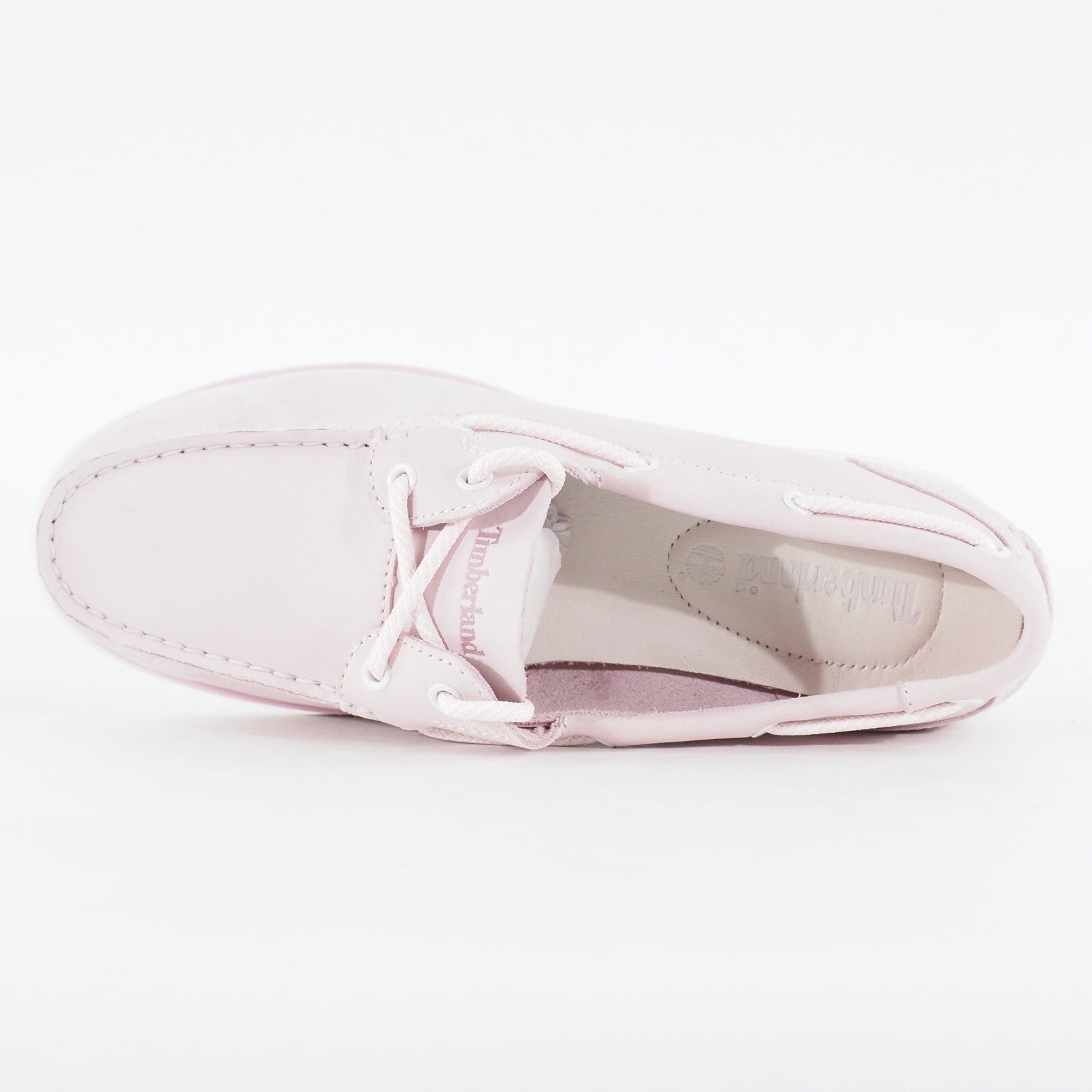 Womens Timberland Classic A27UT Light Pink Nubuck Leather Lace Casual Boat Shoes
