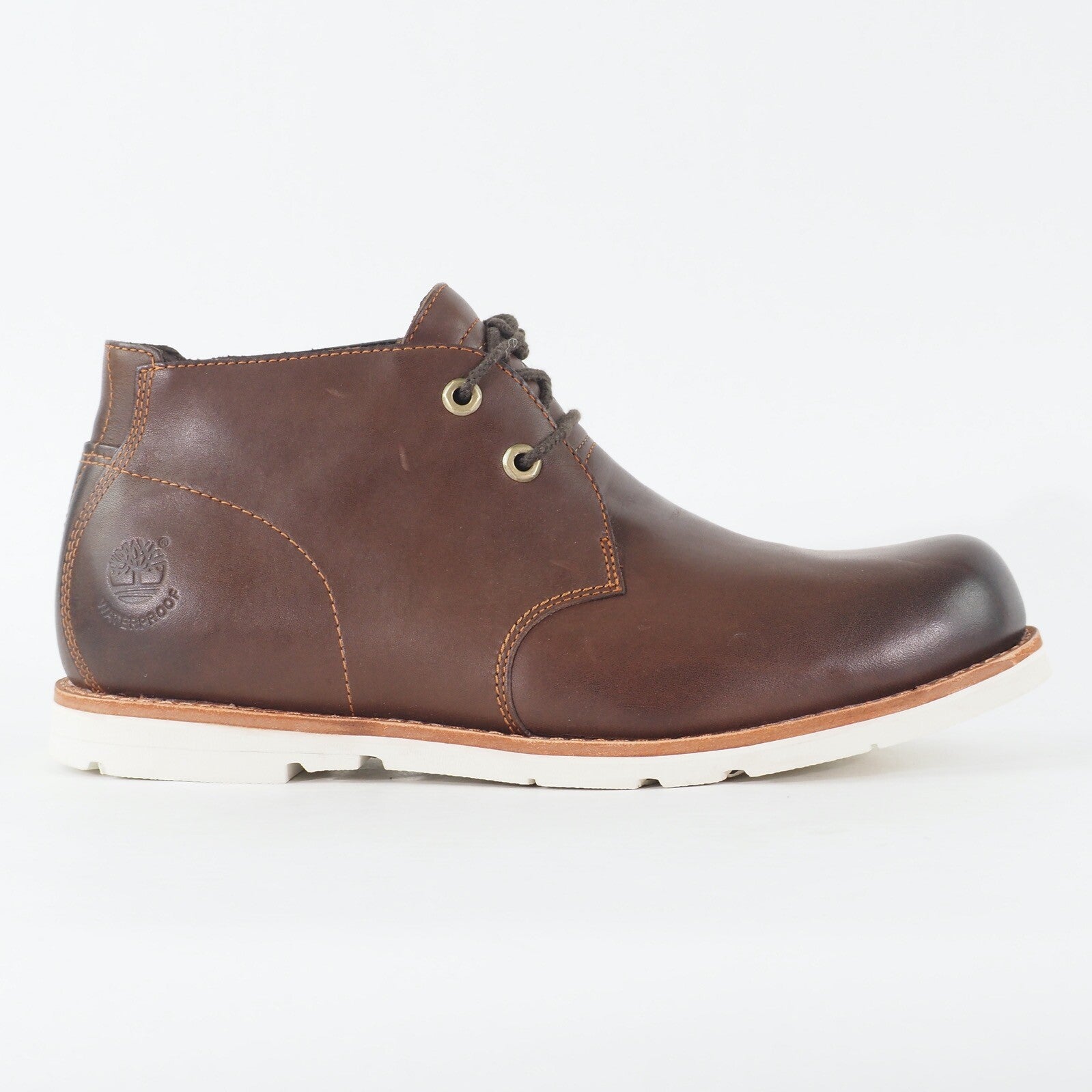 Mens Timberland EK 2.0 Chukka 5330R Dark Brown Leather Lace Up Casual Boots