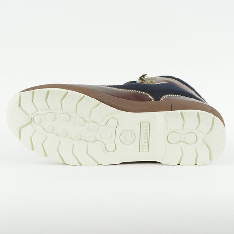 Mens Timberland Euro Hiker A11UA Tan Navy Leather Lace Up Walking Hiking Boots