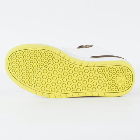 Juniors Timberland Iteza Chukka 6050A White Leather Lace Up High Top Trainers