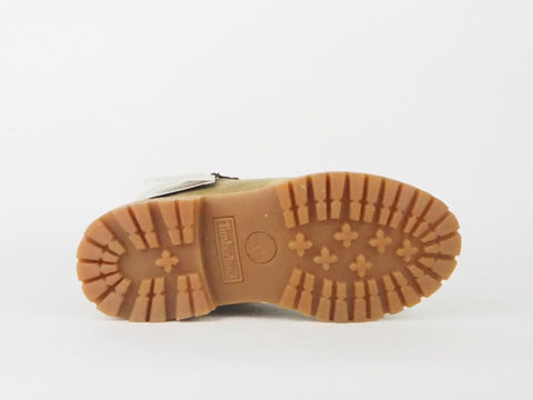 Womens Timberland 6 Inch Premium Internal Wedge 8229A Brown Leather Boots