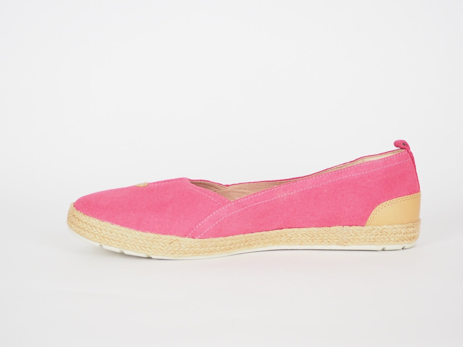 Womens Timberland EK Casco Bay 8841R Hot Pink Suede Slip On Casual Pumps Shoes