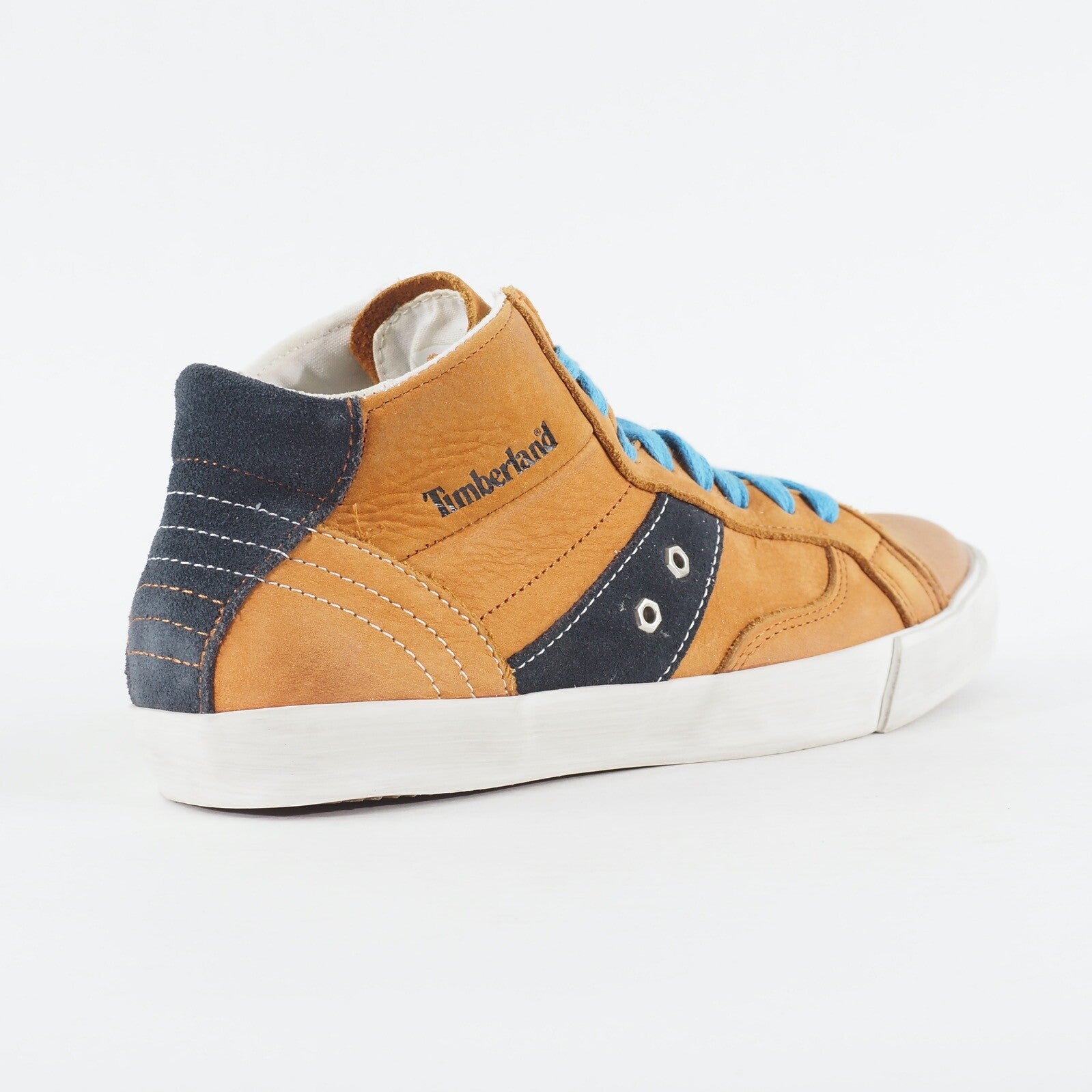 Mens Timberland EK Glastenbury Chukka 9607A Tan Casual Hi Top Leather Trainers