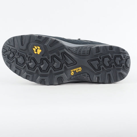 Mens Jack Wolfskin Vojo Hike 2 Texapore Black Leather Walking Waterproof Boots