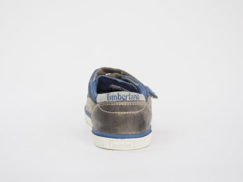 Juniors Timberland Slim Cupsole 8697R Grey Leather 2 Strap Casual Casual Shoes