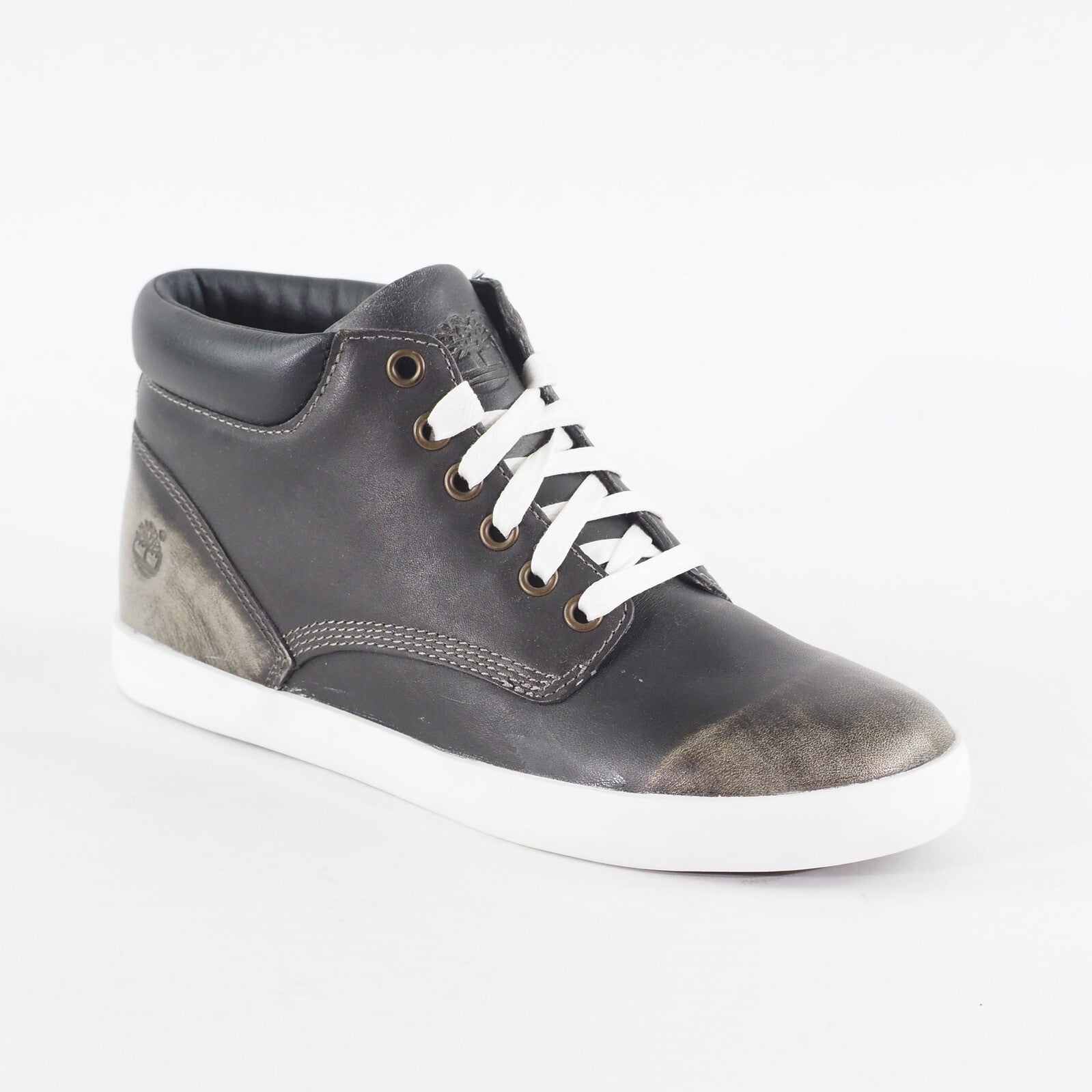 Womens Timberland Glastenbury Chukka A13FZ Weathered Black Lace Up Casual Shoes