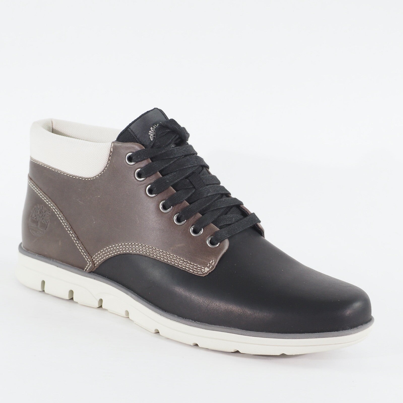 Mens Timberland Bradstreet A178K Black Leather Casual Walking Lace Chukka Boots