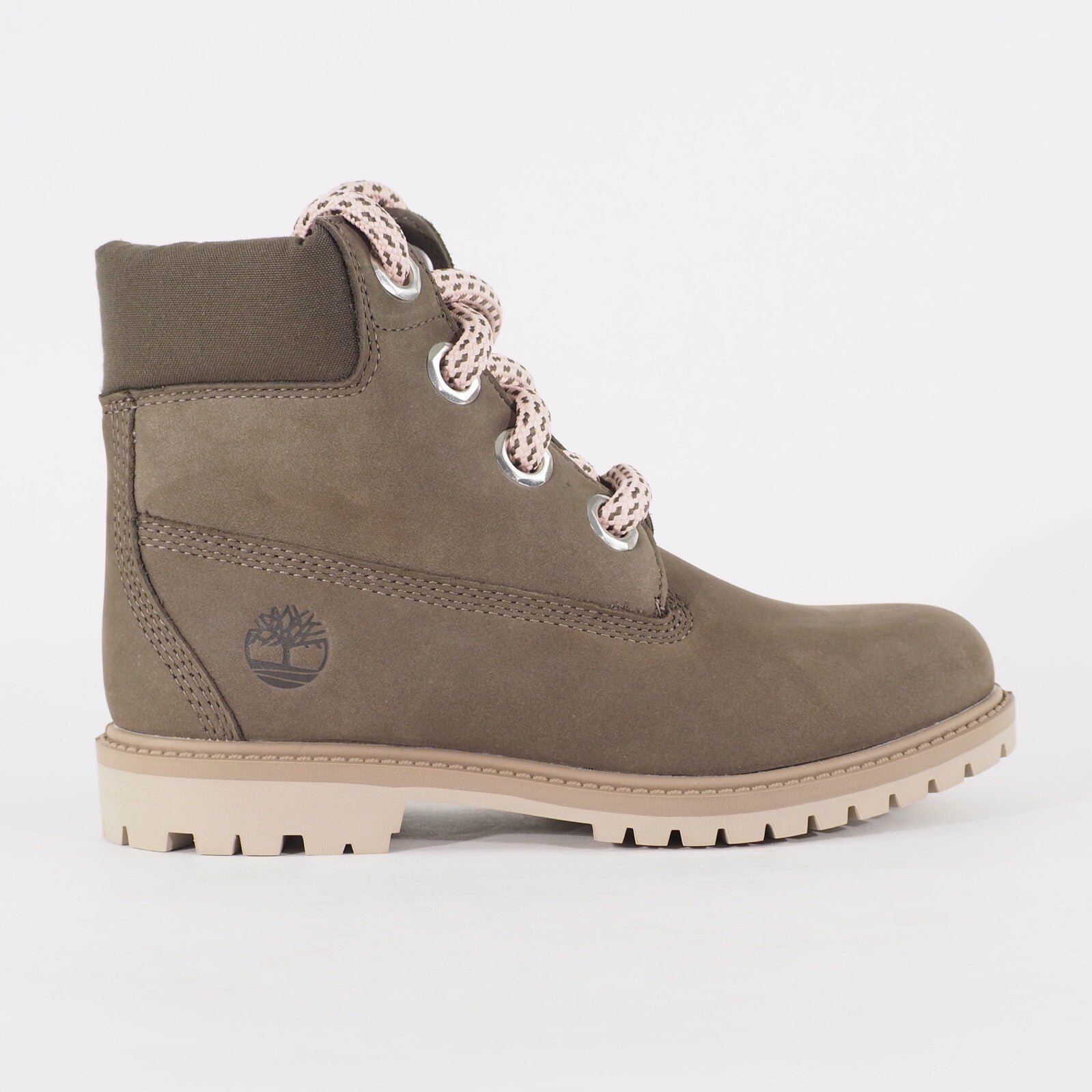 Womens Timberland Heritage 6 Inch A2J5N Leather Lace Up Waterproof Walking Boots