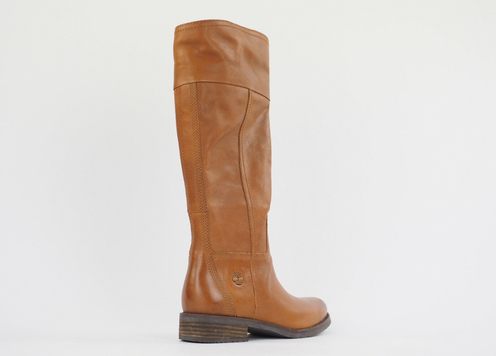 Womens Timberland Venice Park A1IZ7 Brown Leather Zip Up Casual Tall Boots