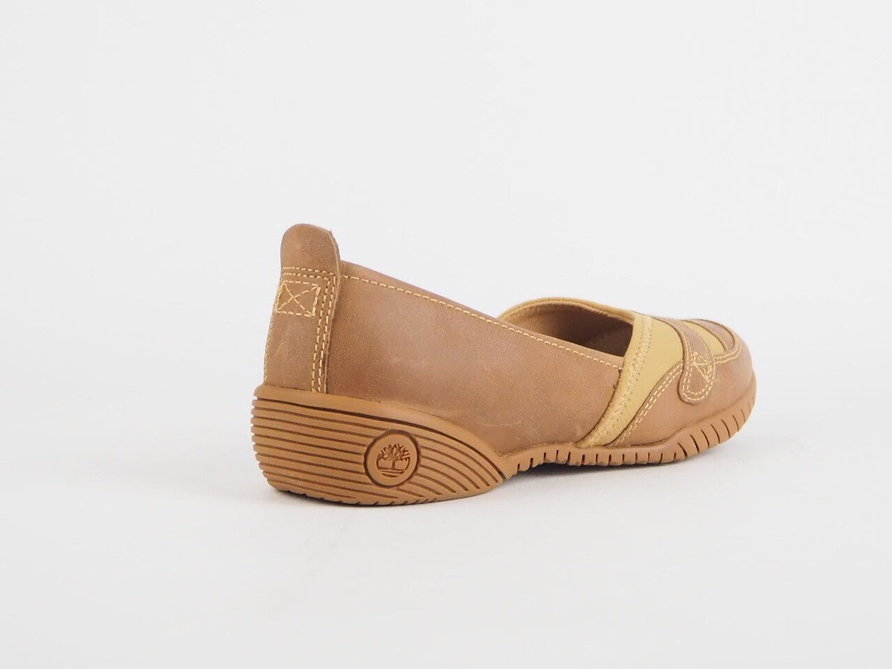 Womens Timberland Bayden MJ tan 25647 Leather Sandals Flat Ladies Shoes