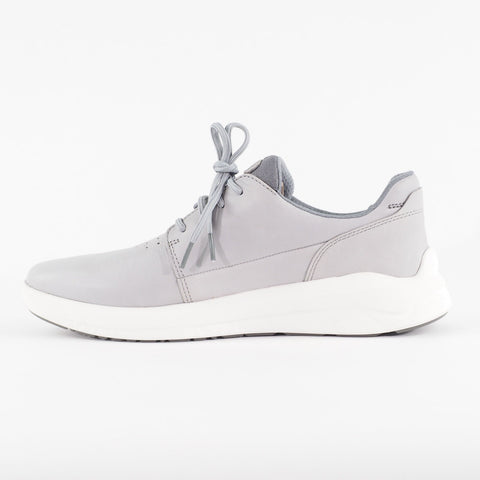 Mens Timberland Bradstreet Ultra OX A2QA1 Grey Leather Casual Lace Walking Shoes