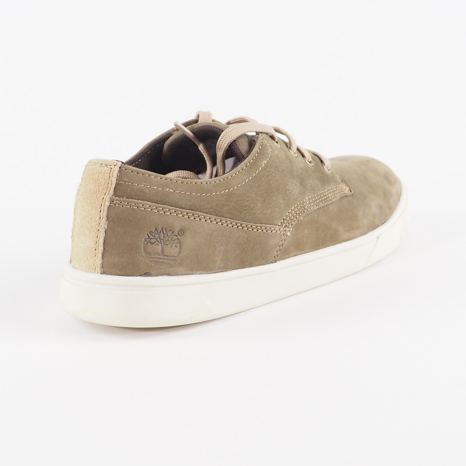 Mens Timberland EK Groveton OX 6762B Grey Leather Lace Up Casual Walking Shoes