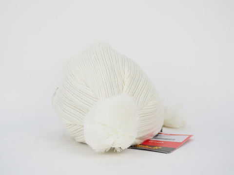 Womens Jack Wolfskin Stormlock Rope Cap 19249 Alabaster Ear Cap Warm Winter Hat