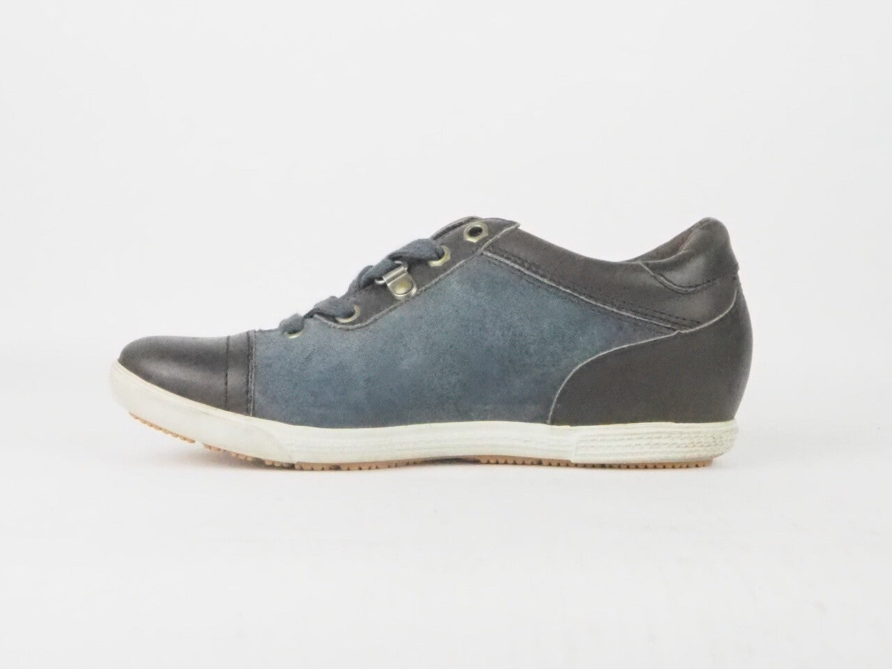 Womens Timberland Earthkeepers Glastonbery 8337R Blue Leather Casual Shoes