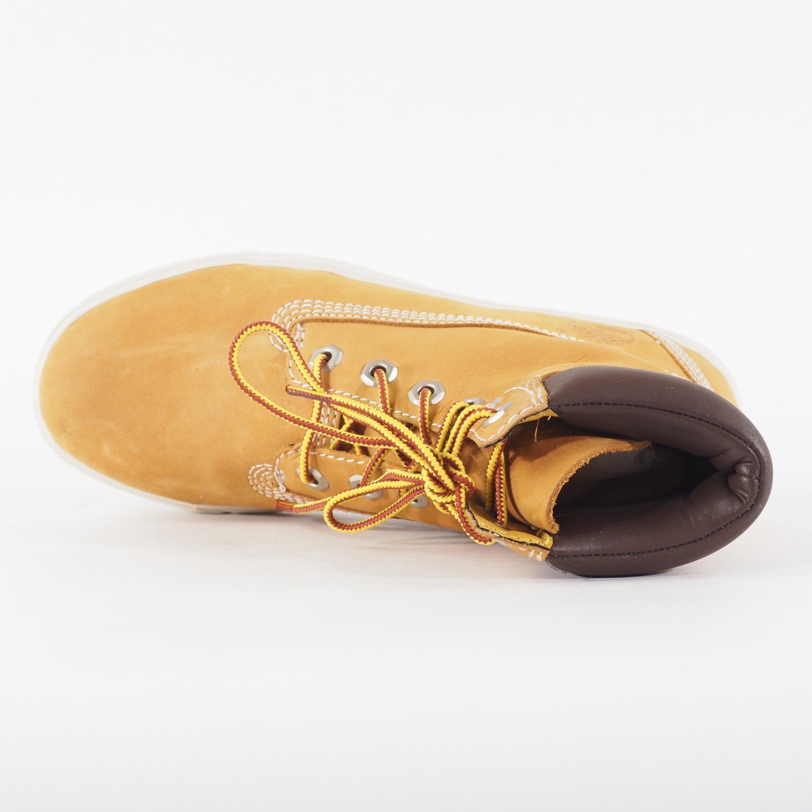 Womens Timberland Dausette 8751R Leather Wheat Casual Shoes Lace Up Chukka Boots