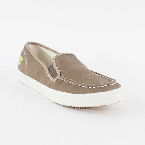 Mens Timberland Ek Hookset Camp 9323B Medium Grey Canvas Slip On Casual Shoes