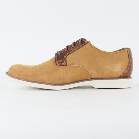 Mens Timberland Stormbuck Lite A19CY Medium Brown Leather Lace Up Formal Shoes