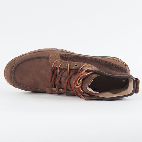 Mens Timberland Abington 7 Eyed 82582 Medium Brown Leather Lace Up Casual Boots