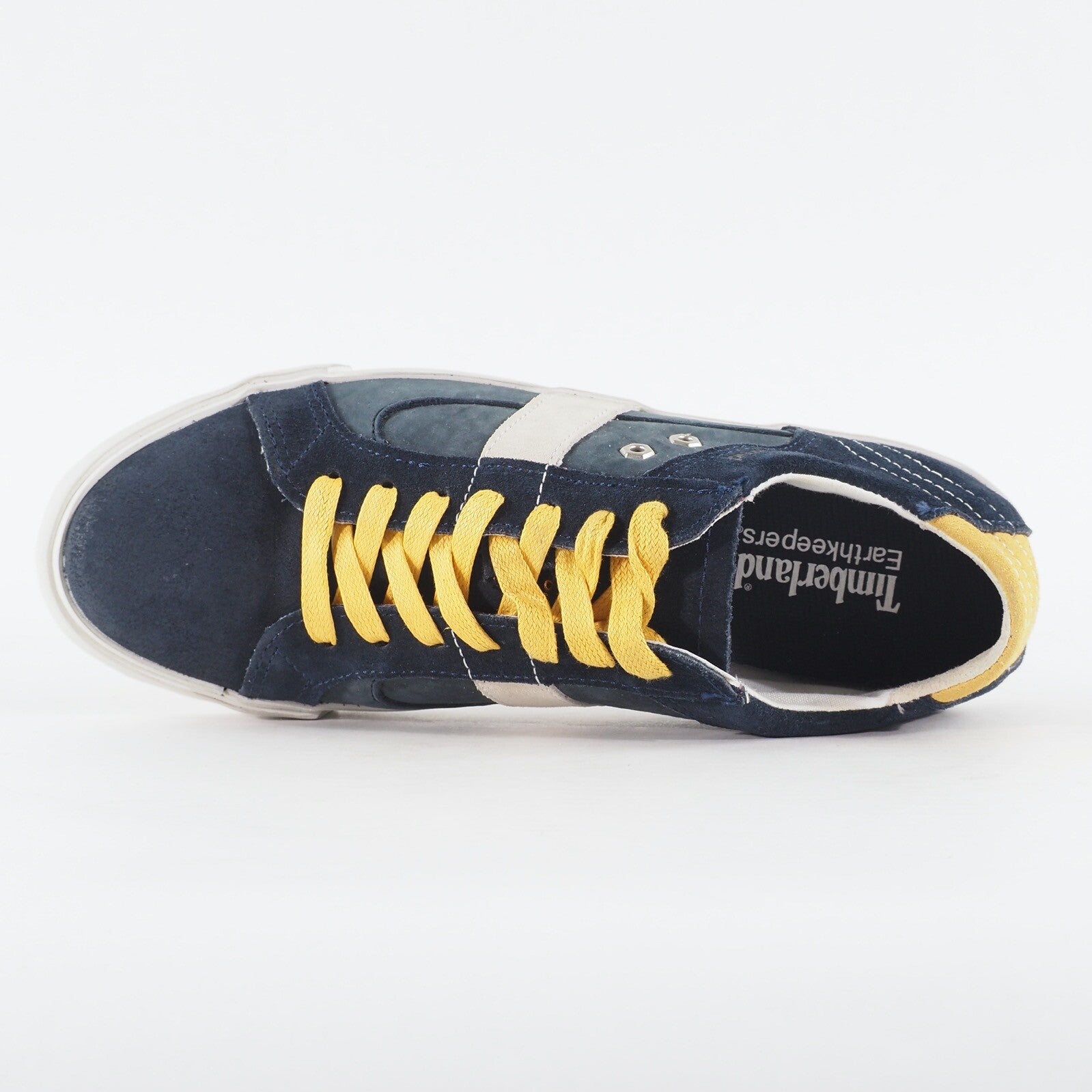 Mens Timberland Earthkeepers Glastenbury 9611A Navy Leather Lace Casual Trainers