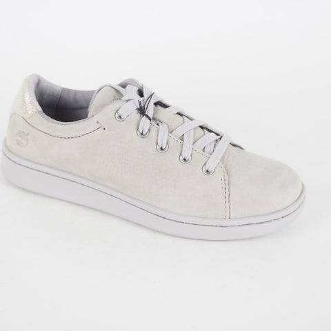 Womens Timberland Dashiell Oxford A17RW Sleet Grey Leather Casual Trainers 