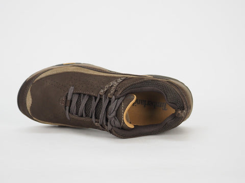 Womens Timberland Lionshed 56684 Dark Brown Leather Low Hikers Walking Shoes