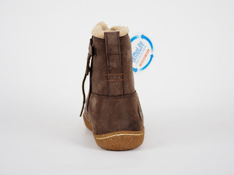 Junior Boys Timberland Grifton Hill 27979 Brown Leather Lace Up Winter Boots