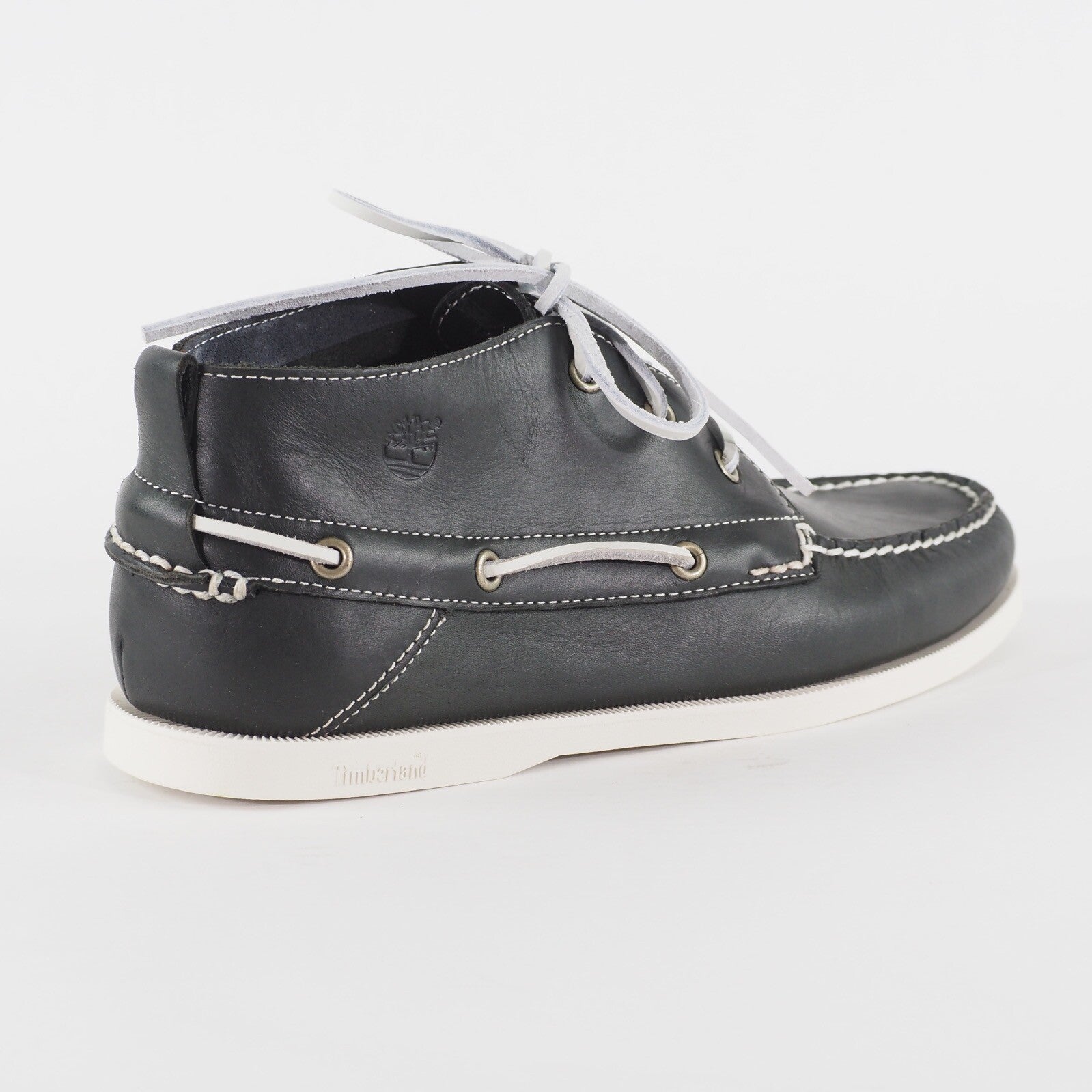 Mens Timberland Earthkeepers 06365R Leather Lace Navy Walking Chukka Boat Boots