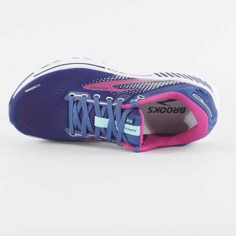 Womens Brooks GTS 22 B Navy 120353 1B 403 Mesh Running Walking Sports Trainers 