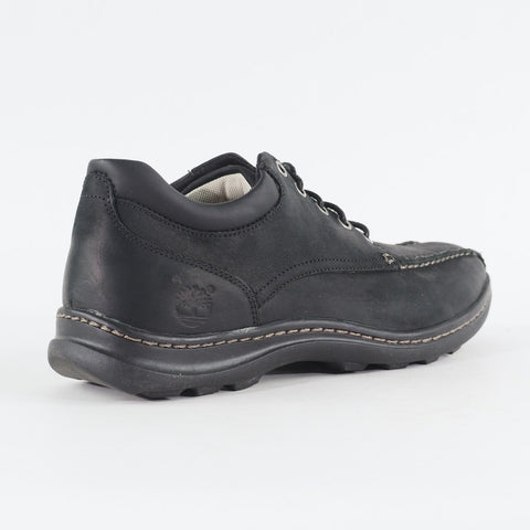 Mens Timberland EK Bike Toe Ox 45565 Black Leather Lace Up Casual Trainer Shoes