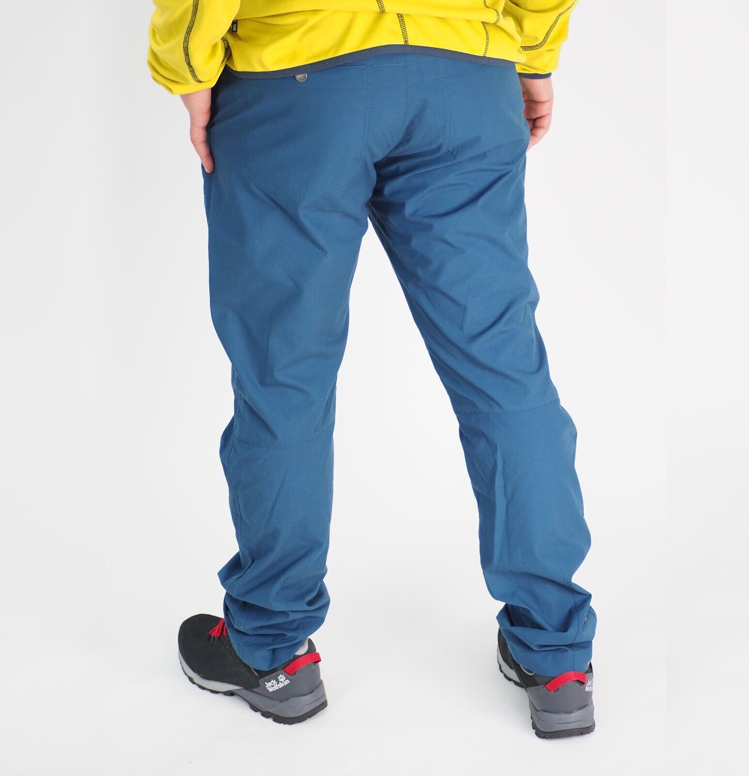Mens Jack Wolfskin Chino 1502451 Dark Teal Warm Windproof Hiking Trousers